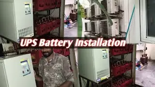 UPS Inverter Battery Maintenance & Installation | Office to Home Full Day Vlog