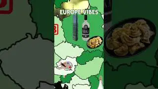 Comment any country and the first thing you think of 👇 #Europe #Game #Associations #Map