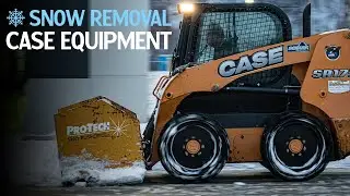 CASE Construction Equipment | Amazon Fulfillment Center Snow Removal