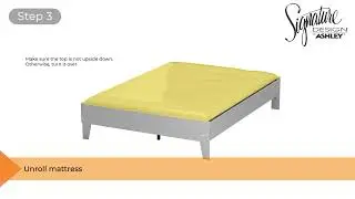 Chime Full Size Mattress Box opening Video from Ashley