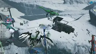Ark Official PvP | 534 Defense & Wiping 23 Blue OB