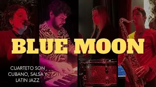 BLUE MOON (Cha cha cha Version) - M&uacute;sicos de Fondo - En Vivo en Z Bar Jazz Club Medell&iacute;n
