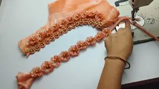 New model blouse design cutting and stitching