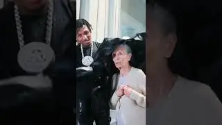 NBA Youngboy showing love to the elderly💚