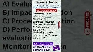 UGC NET Home Science I Net Qualified Faculty I Online Class Available #homescience #shorts #ugcnet