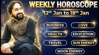 Weekly Horoscope 12&ndash;18 January | Urdu Astrology | Dawood Gee Dawood