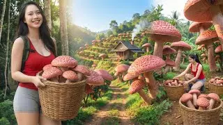 Amazing Rare Mushroom Harvest! Bringing Exotic Forest Treasure To Countryside Market For Villagers