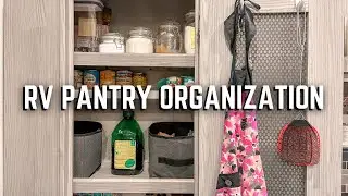 How To Organize An RV Pantry - 2021 Keystone Montana High Country 335BH