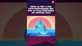 TOP 5 DES CRYPTOMONNAIES QUI ONT LE PLUS PERFORM&Eacute; EN JANVIER 2023🔥