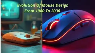 Evolution Of Mouse Design From 1980 To 2030 🖱🖱🖱