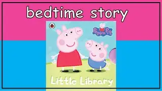 Peppa pig little library book.  Peppa pig books read aloud. Childrens books