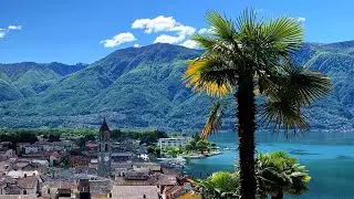 Ascona fel&eacute; 🚗 😎   (Schweiz  4K 60fps)