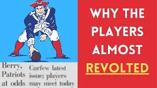 The CRAZIEST MISUNDERSTANDING in New England Patriots HISTORY | 1985 Patriots