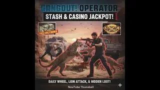 GTA Online: Casino Lucky Wheel, Stash House Raid & MOUNTAIN LION Attack! 🦁🔥