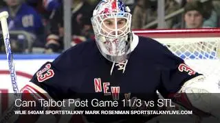 CAM TALBOT/WLIE 540AM SPORTSTALKNY MARK ROSENMAN POST GAME 11/3
