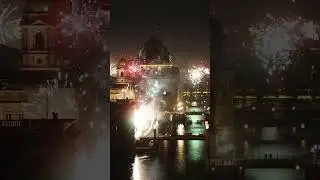 Stunning New Year's Eve Fireworks Over Berlin#shorts #himel147 #tranding #viralvideo #foryou