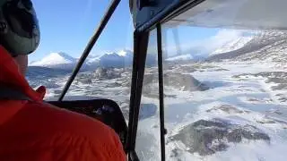 Flying low in the Wrangells