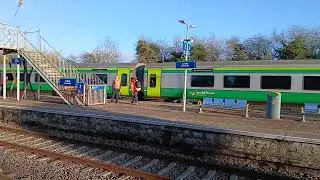 Dublin to Cork train stops at charlavile station in co.cork