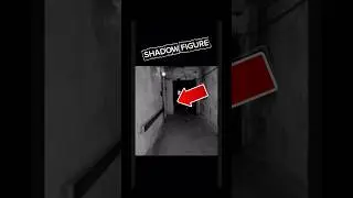 Creepy Shadow Figure Spotted in Haunted Hallway!