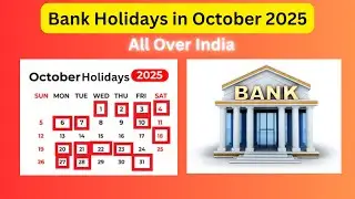 Bank Holidays in October 2025 #2025bankholidaycalendar #2025bankholidays #advayainfo