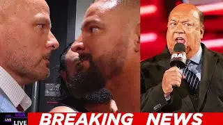 PAUL HEYMAN COMMENTS AFTER BRON BREAKKER & ADAM PEARCE WWE RAW CONFRONTATION