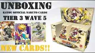 Abrindo a Nova Caixa do Gaara!! | Unboxing Kayou Tier 3 Wave 5 Booster Box