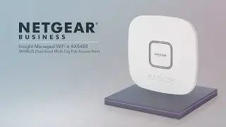 The NETGEAR Insight Managed WiFi 6 AX5400 Dual-band Multi-Gig PoE Access Point