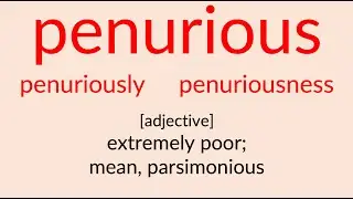 penurious