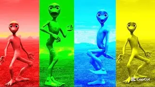Green alien dance battlecha | #31