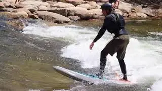 River Surfing Buena Vista Colorado 1300cfs