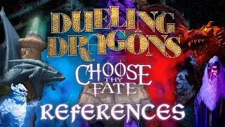 Dueling Dragons: Choose Thy Fate - References and All Endings