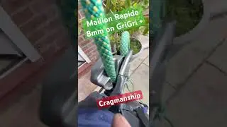 Maillon Rapide Rope solo GriGri #climbing #rockclimbing #toprope #grigri #travel #adventure #solo