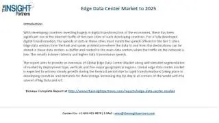Global Edge Data Center Industry Analysis and 2025 Forecasts Research Report