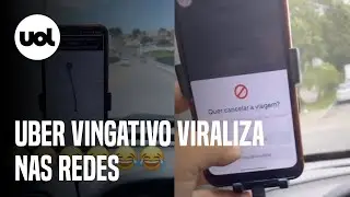 Motorista do Uber cancela corrida como revanche contra passageira