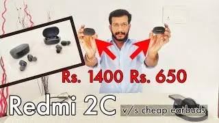Redmi 2C earbuds | Comparison with Techfire earbuds | Grostar TWS A6S | Malayalam | User review