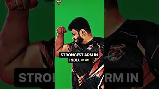 Mazahir Saidu: The Man with India's strongest Arm #ProPanjaLeague #armwrestling #strongestindian