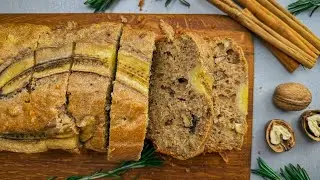 Banana Bread Recipe With Cinnamon And Walnut (Totally Zilch Sugar)