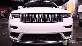 2019 Jeep Grand Cherokee Summit - Exterior and Interior Walkaround - Detroit Auto Show 2019