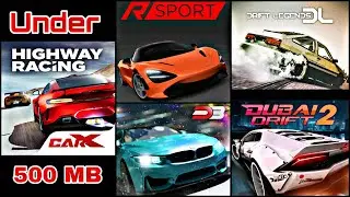 Top 5 Racing Game Under 500 MB Game  || Dj || #top5racinggame #top5game #top5
