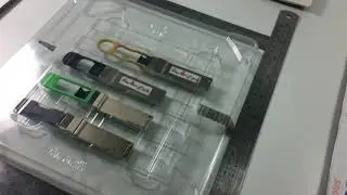 Dimension of 5-count transceiver plastic container (www.sfptray.com)
