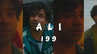 Squid Game | Ali 199 | Aesthetic Status | Squid Game Whatsapp Status | Full Screen Whatsapp Status