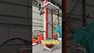 Vertical conveyor  #cargolift #conveyorfactory #foryou #foryoupage #conveyorsystems #verticallift