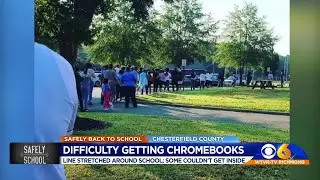Chesterfield apologizes after students, teachers can't log into virtual school