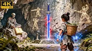【爆燃武俠電影合輯】7歲小女孩上山採藥誤入山洞，意外收服千年劍靈，成為最強的劍仙！ #movie #chinesedrama #武俠