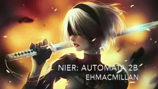 Painting Timelapse - NieR: Automata 2B