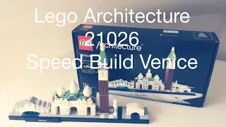Lego Architecture 21026 Venice Venedig  Speed Build / Time Lapse + Review - Year Released 2016
