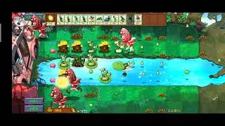 Plants vs Zombies Fusion - Puzzle Level 14 : 3 Times 3 Equals 9 (3 x 3 = 9)