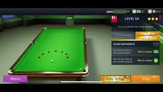 Snooker Stars Level 50 | Perfect Break & Achievements