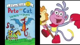MERGED - Pete The Cat and Dora The Explorer Runway Romance (Planes Fire & Rescue)