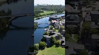 Trent University,  Peterborough,  Ontario #exploreontario #dronevideo